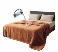 Bedding Aid Manta Reversible Impermeable, excelente Funda Protectora a Prueba de Fugas para Proteger el colchón de la Cama, el sofá de orina y derrames de Adultos, bebés, Perros, Mascotas (Beige/Azul