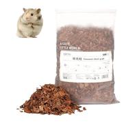 Bedding de hámster Enano - sustrato Natural de Chips de Coco, pequeña Basura de Mascotas | Redding de disipación de Calor Absorbente Suave, decoración acogedora del hábitat del hábitat, Revestimiento