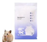 Bedding De Mascotas - Lana De Hámster De Papel Blando 10l, Ropa De Cama Esponjosa Natural, Virutas Absorbentes De La Jaula, Material Sin Polvo | Para Animales Pequeños, Conejos, Cajas De Cria