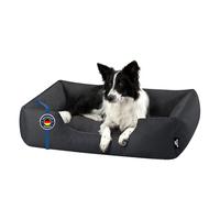 BedDog Cama Perro L - Cama para Perros - Camas Perros Mediano - Colchoneta Perro - Colchon Perro Grande en Terciopelo de Microfibra y Cordura