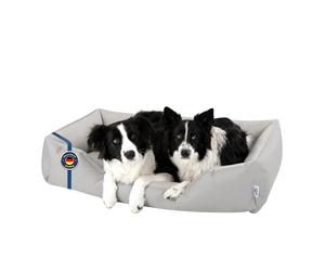BedDog Cama Perro XXL - Cama para Perros - Camas Perros Grandes - Colchoneta Perro Grande - Colchon Perro Grande en Terciopelo de Microfibra y Cordura
