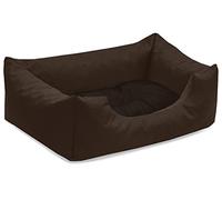 BedDog colchón para Perro Mimi S hasta XXXL, 26 Colores, Cama, sofá, Cesta para Perro, S marrón