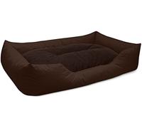 BedDog colchón para Perro Mimi S hasta XXXL, 26 Colores, Cama, sofá, Cesta para Perro, XXL marrón