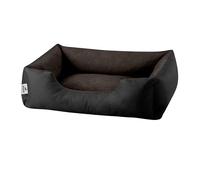 BedDog® LUPI colchón para Perro S hasta XXXL, 24 Colores, Cama para Perro, sofá para Perro, Cesta para Perro, M Negro/marrón