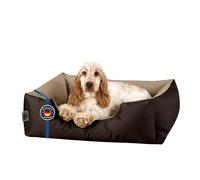 BedDog LUPI colchón para Perro S hasta XXXL, 24 Colores, Cama para Perro, sofá para Perro, Cesta para Perro, M marrón/Beige