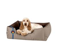 BedDog LUPI colchón para Perro S hasta XXXL, 24 Colores, Cama para Perro, sofá para Perro, Cesta para Perro, S Beige/marrón