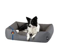 BedDog Zara Cama para Perros Grandes XL, Colchón, Colchoneta Cómoda, Terciopelo de Microfibra y Cordura, Resistente y Suave, Lavable