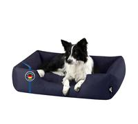 BedDog Zara Cama para Perros Mediano L, Colchón, Colchoneta Cómoda, Terciopelo de Microfibra y Cordura, Resistente y Suave, Lavable