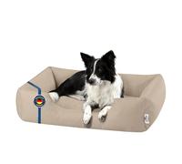 BedDog Zara Cama para Perros Mediano L, Colchón, Colchoneta Cómoda, Terciopelo de Microfibra y Cordura, Resistente y Suave, Lavable