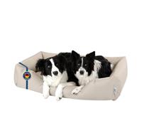 BedDog Zara Cama para Perros Mediano XXL, Colchón, Colchoneta Cómoda, Terciopelo de Microfibra y Cordura, Resistente y Suave, Lavable