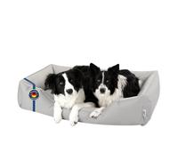 BedDog Zara Cama para Perros Mediano XXL, Colchón, Colchoneta Cómoda, Terciopelo de Microfibra y Cordura, Resistente y Suave, Lavable
