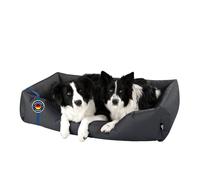 BedDog Zara Cama para Perros Mediano XXL, Colchón, Colchoneta Cómoda, Terciopelo de Microfibra y Cordura, Resistente y Suave, Lavable