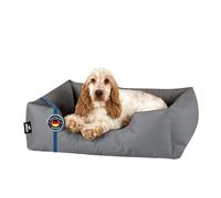 BedDog Zara Cama para Perros Pequeños M, Colchón, Colchoneta Cómoda, Terciopelo de Microfibra y Cordura, Resistente y Suave, Lavable