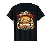 Bede Najlepszym Dziadkiem Polish Grandpa Awans Baby Reveal Camiseta