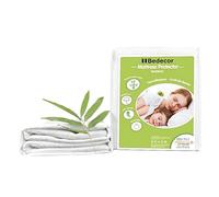Bedecor Protector Colchón 160x200 Impermeable, Funda Colchon de Bambú No Ruidoso y No da Calor, Cubre Colchón Cama 160 Transpirable y Anti-Acaros Oeko-Tex