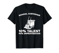 Bedel Encargado - Auxiliar Conserje Escolar Camiseta
