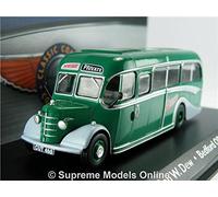 BEDFORD OB COACH BUS MODELO 1:76 TALLA CORGI ATLAS 4642103 RON W CACERAS DE MUERZO OOC T4