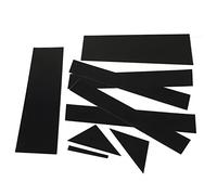 Bediffer Adhesivo Negro Brillante para Pilar de Ventana de Coche, Repuesto Duradero Resistente a Arañazos para Town 2008-2016 y Grand Caravan 2008-2020, 10 Unidades