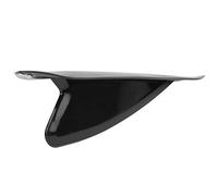 Bediffer Aleta de Tabla de Surf Longboard Aleta de Tabla de Surf de PVC Ligera Negra para Olas Pequeñas y Playas Fuertes