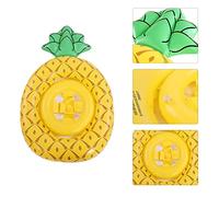 Bediffer Anillo de Natación Inflable para bebé, Asiento de Agua Suave para Niños Pequeños Que Aprenden a Nadar, PVC Ecológico de 106x44cm (Anillo de natación de piña)