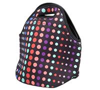 Bediffer Bolsa de Almuerzo Aislada, Bolso de Neopreno Impermeable para Picnic, Camping, Mantener la Comida Caliente y Fresca, 31cm X 30cm (ξAO despidos)