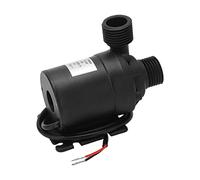Bediffer Bomba de Agua sin Escobillas DC 24V, Bomba de Circulación Sumergible de Alta Eficiencia para Acuario, Pecera, ABS Negro 800L/H