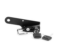 Bediffer Cerradura para Casco Seguridad Antirrobo Compacta y Ligera para GSX-R600 GSX-R750 Accesorios de Motocicleta Aluminio Negro