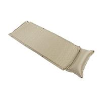 Bediffer Colchoneta para Dormir, Colchón de Camping Autoinflable, Impermeable, Grueso, para Mochilero Al Aire, Color Caqui, 76,77 X 25,98 Pulgadas