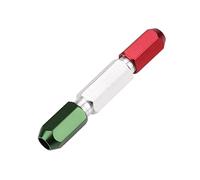Bediffer de Calibre de Pasador de Aleación de Aluminio de Doble Extremo de Calibre Go No Go 0,3-16 Mm para Herramientas de Medición de Precisión (0,3-1mm)