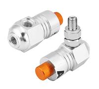 Bediffer de Frenos Antibloqueo de Motocicleta con Control de Alta Precisión para Frenado de Emergencia en Carreteras Mojadas, Aleación de Aluminio, Negro/67 Mm (66mm)