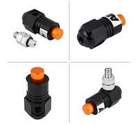 Bediffer de Frenos Antibloqueo de Motocicleta con Control de Alta Precisión para Frenado de Emergencia en Carreteras Mojadas, Aleación de Aluminio, Negro/67 Mm (66mm)