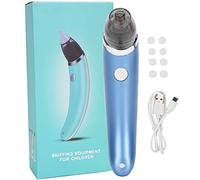 Bediffer Eliminación de moco Aspirador nasal duradero Limpiador de fosa nasal para adultos Uso para niños Uso para limpieza segura para nariz limpia (azul)