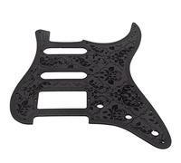Bediffer Golpeador de Guitarra Eléctrica con 11 Orificios para Tornillos, Elegante Diseño de Palisandro, Protege su Instrumento para Guitarristas Eléctricos, Fácil de Transportar, aprox. 76g