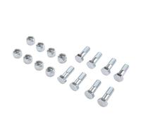 Bediffer Juego de Pernos de Tuerca del Eje de Transmisión, Estructura Metálica Fuerte, Kit de Retención del Eje de Transmisión Delantero, Classic P38, Todos