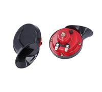 Bediffer Kit de Bocina de Coche Súper Ruidosa de 120dB con Diseño de Caracol de Tono Alto y bajo para DC12V de Motocicleta y Coche