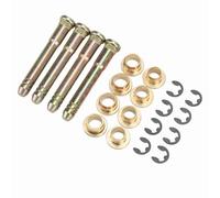 Bediffer Kit de Bujes de Pasador de Bisagra de Puerta de Metal de para CR-V CRX CX DX EX SI EG6 B16 D16 EK EG EH - 4 Piezas