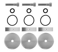 Bediffer Kit de Tapones de Congelación, 15 Piezas de Repuesto de Aluminio Billet Premium para Motor 1989-2007, Válvula 5.9L 12/24