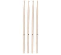Bediffer Maple 5A Drum Sticks Resistant to for Percussion Drums and Dumb Drums , Ideal for New Drummers , 16 . 1 Inch Length (M02769)
