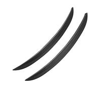 Bediffer Protector Elegante de 2 Piezas con Borde de Ceja de Rueda de Fibra de Carbono para Arcos de Coche y Guardabarros de Goma