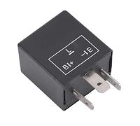 Bediffer Relé de Flash LED No Ajustable Universal CF13 para Automóvil con Amplio Voltaje de Funcionamiento y Larga Vida útil para un Fácil Reemplazo
