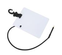 Bediffer Tablero de Escritura Impermeable con Lápiz para Comunicación Submarina, Opciones Compactas de 5,0x6,0 Pulgadas y 5,8x7,2 Pulgadas (Tamaño pequeño 127 * 153 * 3mm)