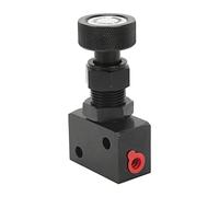 Bediffer Válvula de Proporción de Frenos de Aluminio Ajustable para Autos de Carreras Ideal para Mejorar el Equilibrio de Frenos 150-1200 PSI