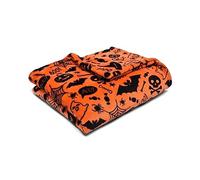 Bedlam - Manta de Forro Polar de Halloween - Boo - 120 x 150 cm en Naranja,BO1OEZJPPU
