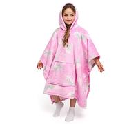 Bedlam Poncho de Forro Polar Sherpa, Rosa, 75 x 92.5cm