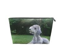 Bedlington Terrier Perros Divertidos Perros Peludos Mascotas, Bolsa de artículos de tocador Bolsa de Maquillaje Bolsa de cosméticos Bolsa de artículos de tocador de Viaje portátil