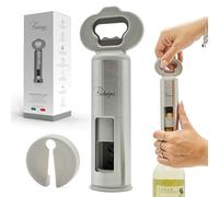 Bedogni Reggio Emilia Sacacorchos para vino y cerveza con abrebotellas magnético y cortacápsulas - Regalo para mujer - Regalo para hombre
