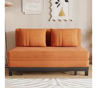 BEDOIN Sillón Cama Multifuncional Convertible, sofá Cama fácil de Montar, sofá Cama para Estudio, apartamento, Dormitorio, Sala de Estar 3-100cm
