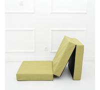 BEDOIN Sofá Perezoso del Piso, Silla De Volteo Convertible, Sofá De Sofá Plegable Portátil, con Respaldo Ajustable Y Almohadas, Silla De Sofá De Futón Plegable para Sala De Green-1.2m