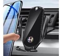 BEDPET Soporte de Movil para Coche para Alfa Romeo Stelvio 2017-2023 Soporte para Teléfono para Coche Estable y Antideslizante