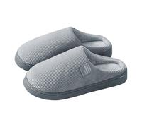 Bedroom Slippers for Women Men Summer Cotton Closed Toe Slip On Indoor House Womens Mens Slipper Memory Foam Tatami Home Sliders Breathable Washable Non Slip Hospital Travel Hotel Mules Chappals
